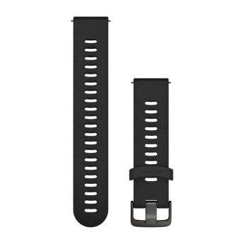 Dây đồng hồ Garmin Quick Release Bands (20 mm) | Slate Gray/Silicone (Chính Hãng) (010-11251-1G)
