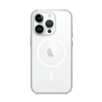 Ốp lưng iPhone 14 Pro Max Apple Silicone Case hỗ trợ sạc MagSafe Clear (Chính Hãng)