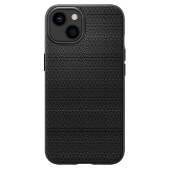 Ốp lưng Spigen Liquid Air for iPhone 14 | Matte Black (Chính Hãng) (ACS05037)