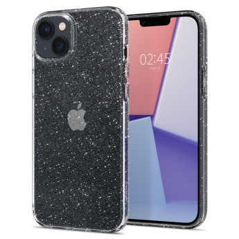 Ốp lưng Spigen Liquid Crystal Glitter Crystal Quartz for iPhone 14 Plus (Chính Hãng) (ACS04888)