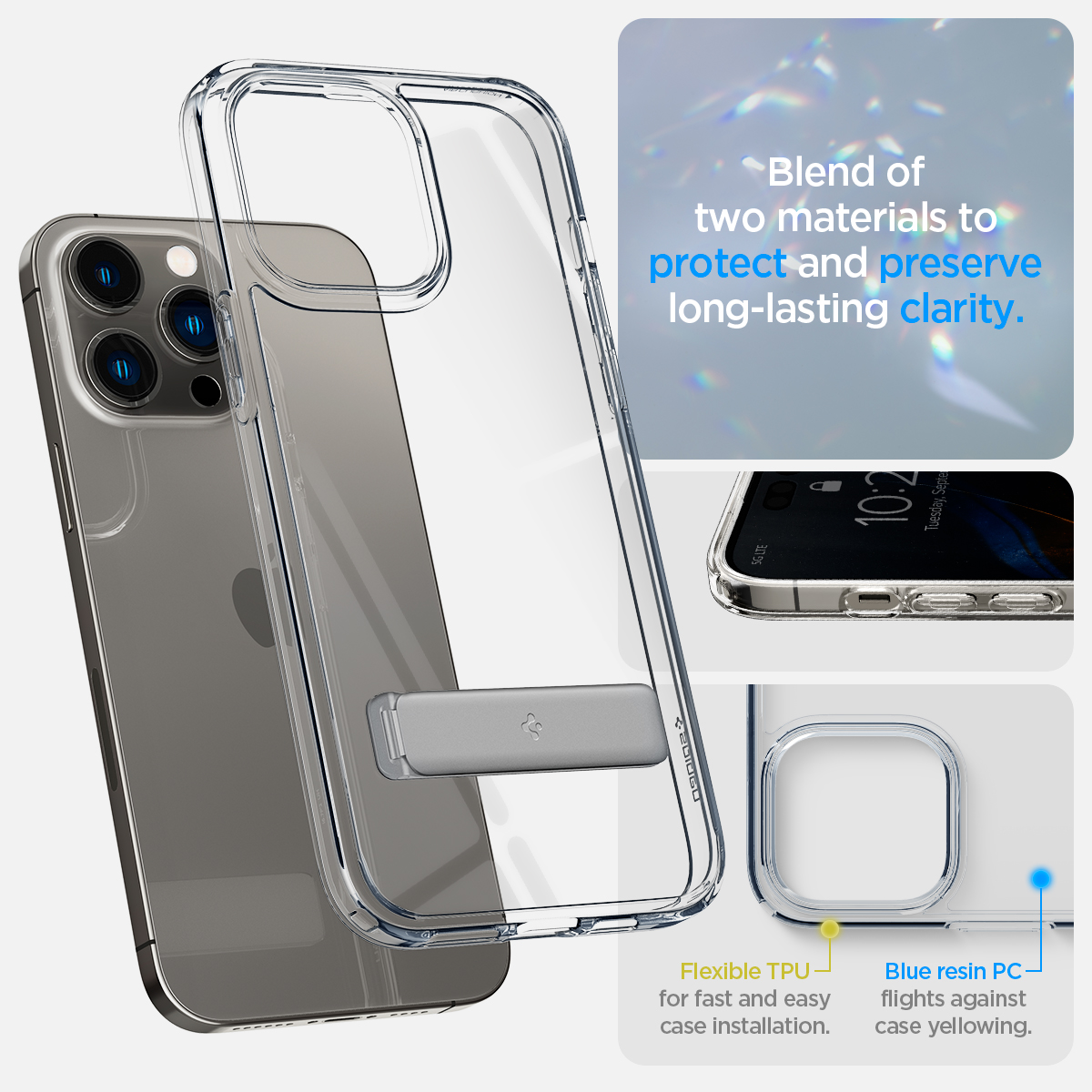 Spigen Ultra Hybrid S Crystal Clear 12