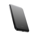 Sạc dự phòng BMX SolidSafe Air Titanium 5K Qi2 Wireless Magnetic Power Bank B3-05 | Black (Chính hãng)