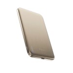 Sạc dự phòng BMX SolidSafe Air Titanium 5K Qi2 Wireless Magnetic Power Bank B3-05 | Gold (Chính hãng)