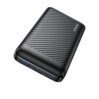 Sạc dự phòng Innostyle powersmart + PD 20W 10000mAh out put 1C2A (3 cổng ra) | Black (IP20G2BLK)