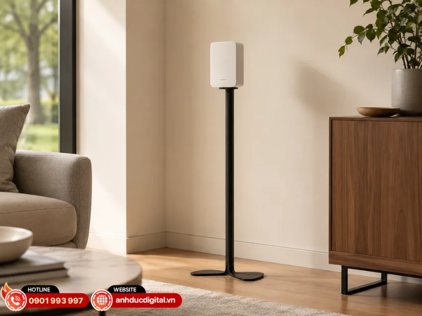Ch&acirc;n loa Bose Lifestyle Floor Stand linh hoạt trong lắp đặt v&agrave; sử dụng
