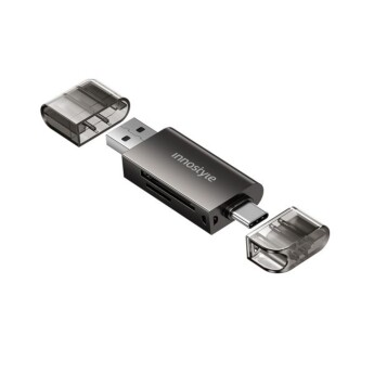 Cổng chuyển OTG Innostyle NexaLink USB-C & USB-A to SD/TF Card Reader – CA-ST3 (Chính hãng)