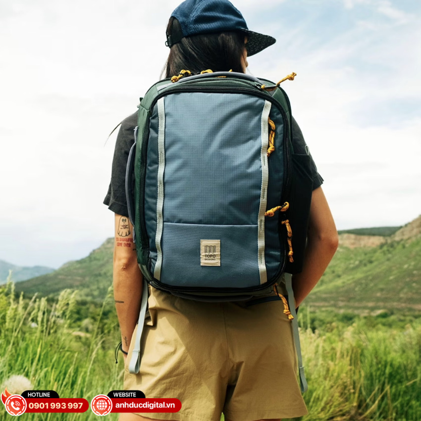 Balo chống sốc với khoá kéo YKK siêu bền