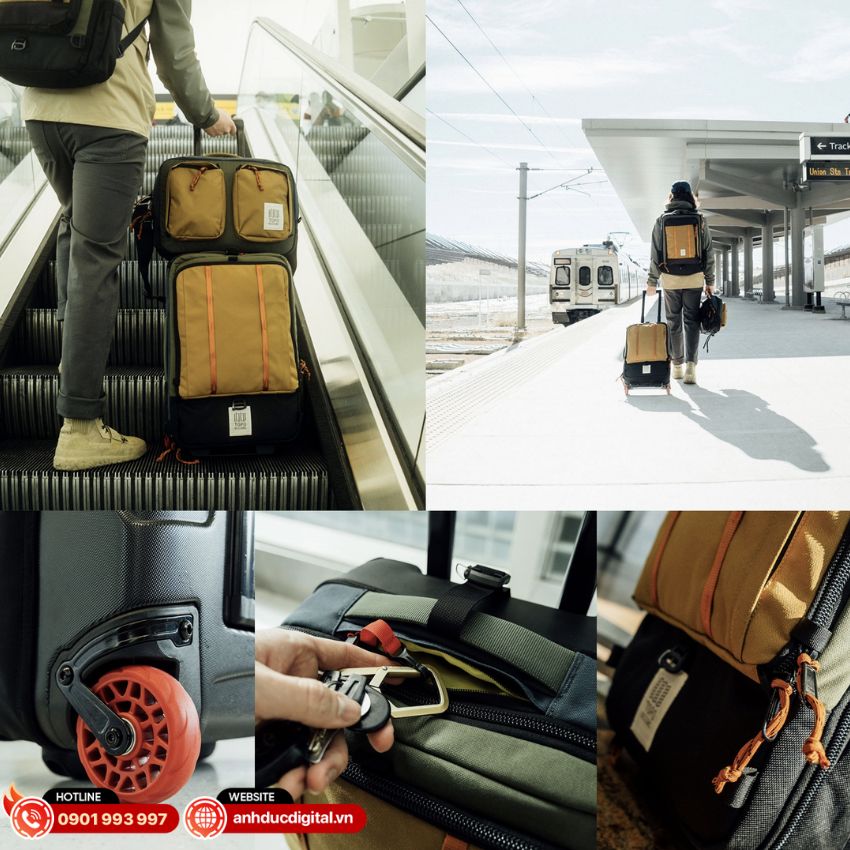 TOPO DESIGNS Global Travel Bag Roller 44L