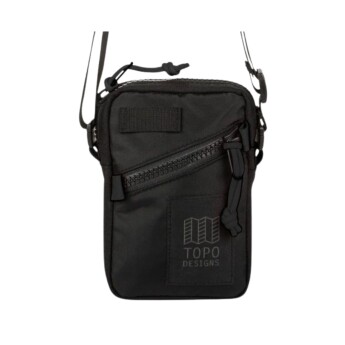 Túi đeo chéo TOPO DESIGNS (Corolado, USA) Mini Shoulder Bag 1L | Black (Chính hãng)