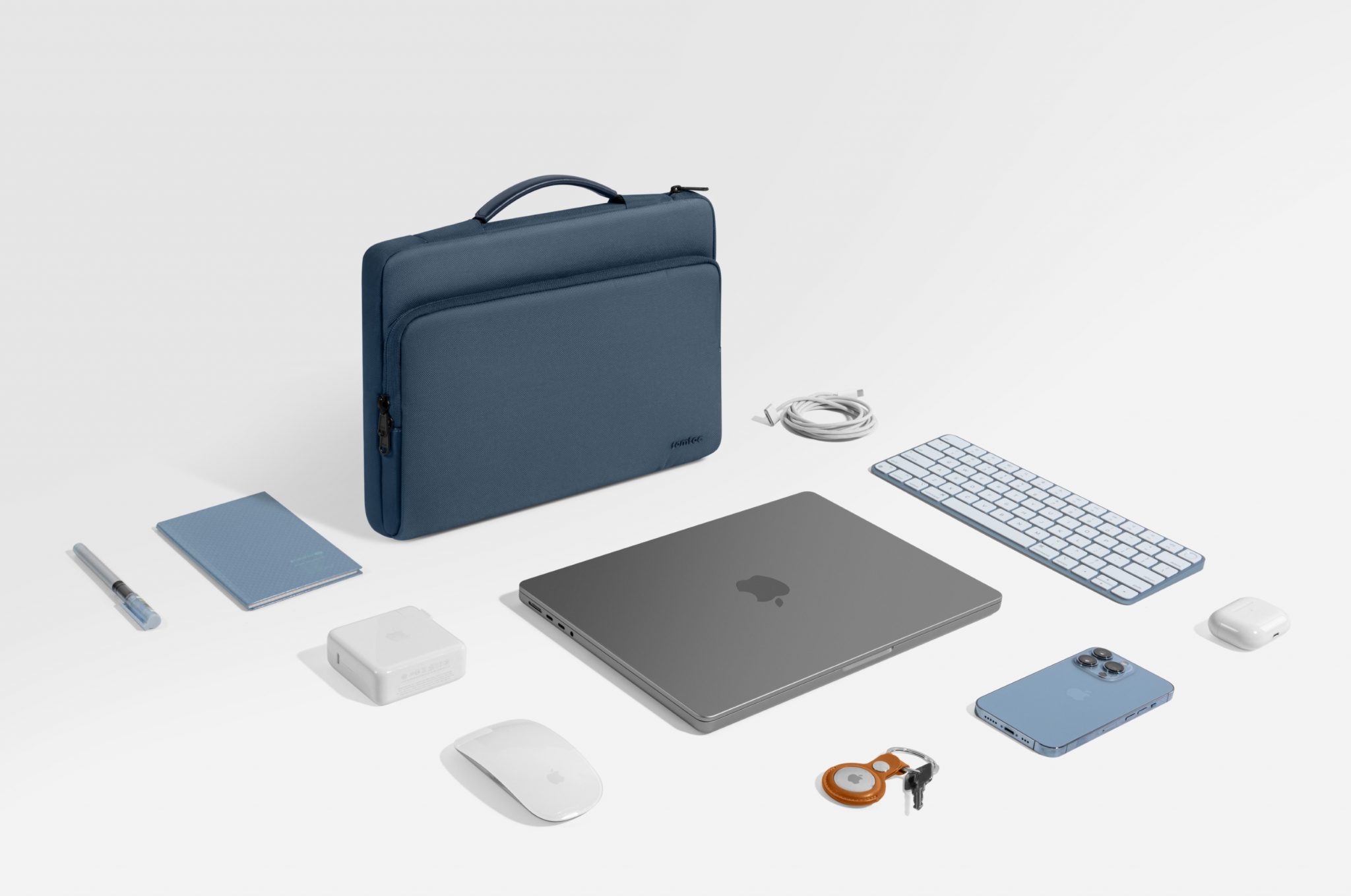 Túi chống sốc Tomtoc (USA) Briefcase Macbook Pro 16 inch 14