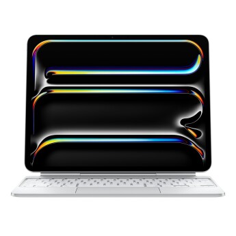 Apple Magic Keyboard 2024 for iPad Pro 13 inch M4 | White (Chính Hãng)