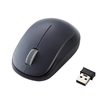 Chuột không dây BlueLED ELECOM M-DY12DB | Black (Chính Hãng)