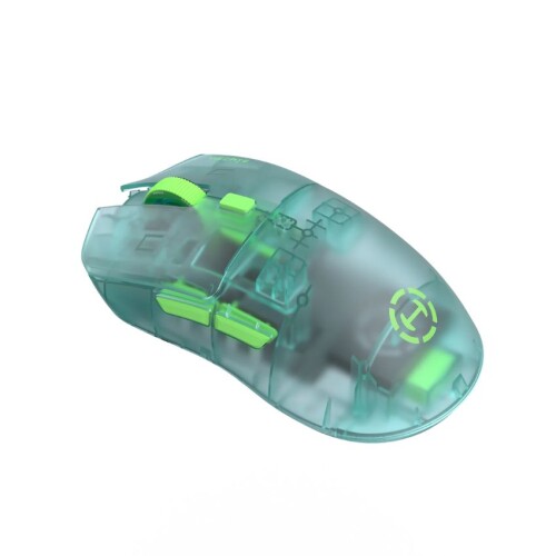 Chuột không dây EDIFIER Hecate G3M Pro Transparent | Xanh lá trong suốt (Chính hãng)