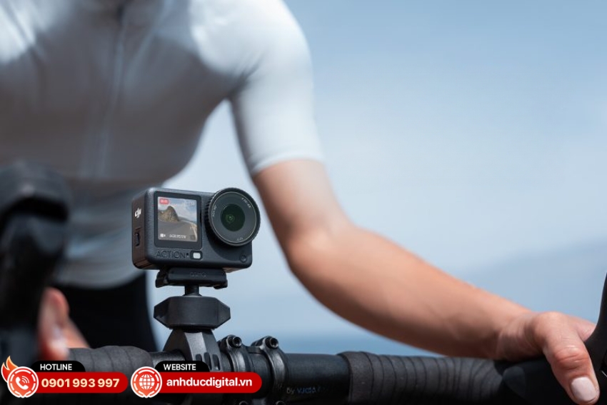 Osmo Action 6 được trang bị cảm biến vuông 1/1.1 inch