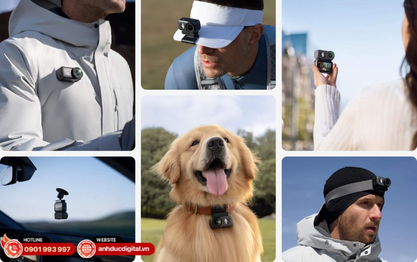 DJI Osmo Nano thiết kế từ tính siêu nhẹ