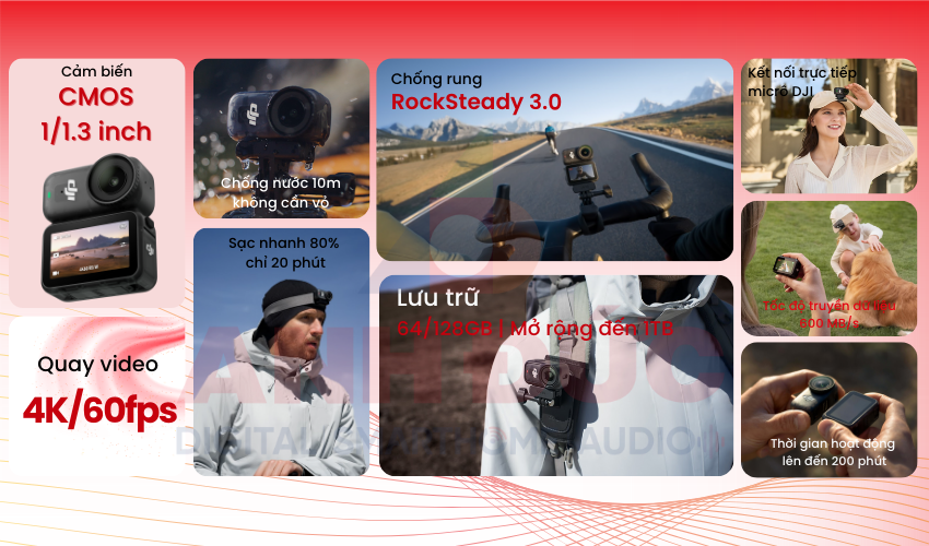 Máy quay DJI Osmo Nano chính hãng