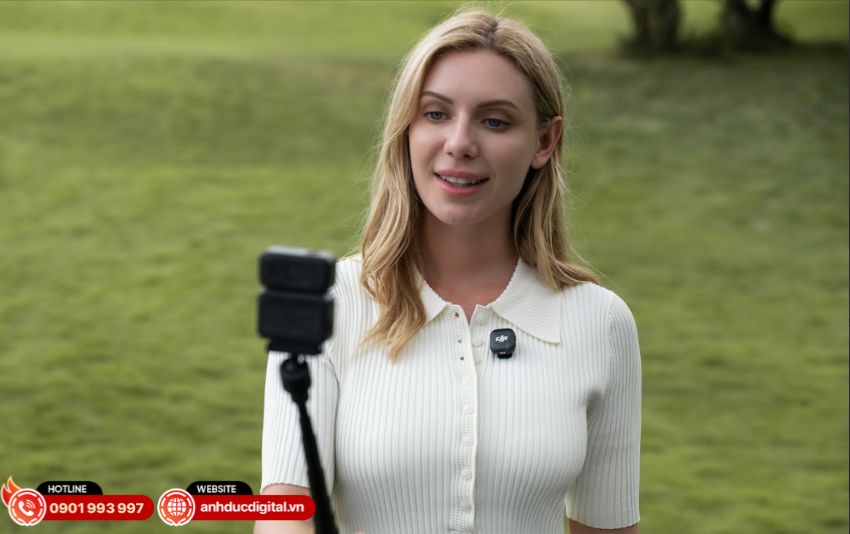 Osmo Nano cho phép xem trực tiếp cảnh quay, điều khiển từ xa