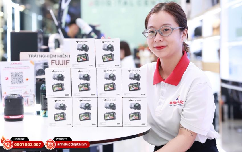 Mua máy quay DJI Osmo Nano giá rẻ tại Anh Đức Digital