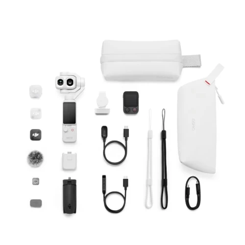DJI Osmo Pocket 4P | Standard Combo | White (Chính hãng)