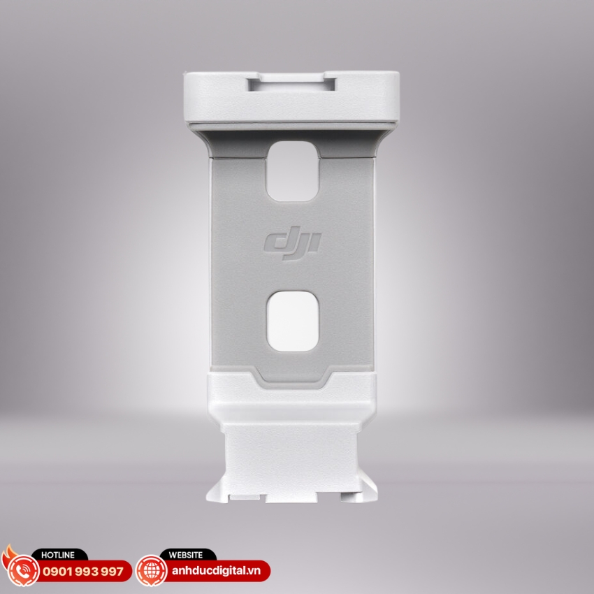 DJI RS 4 Mini Phone Holder được trang bị ngàm gắn phụ kiện tiện lợi