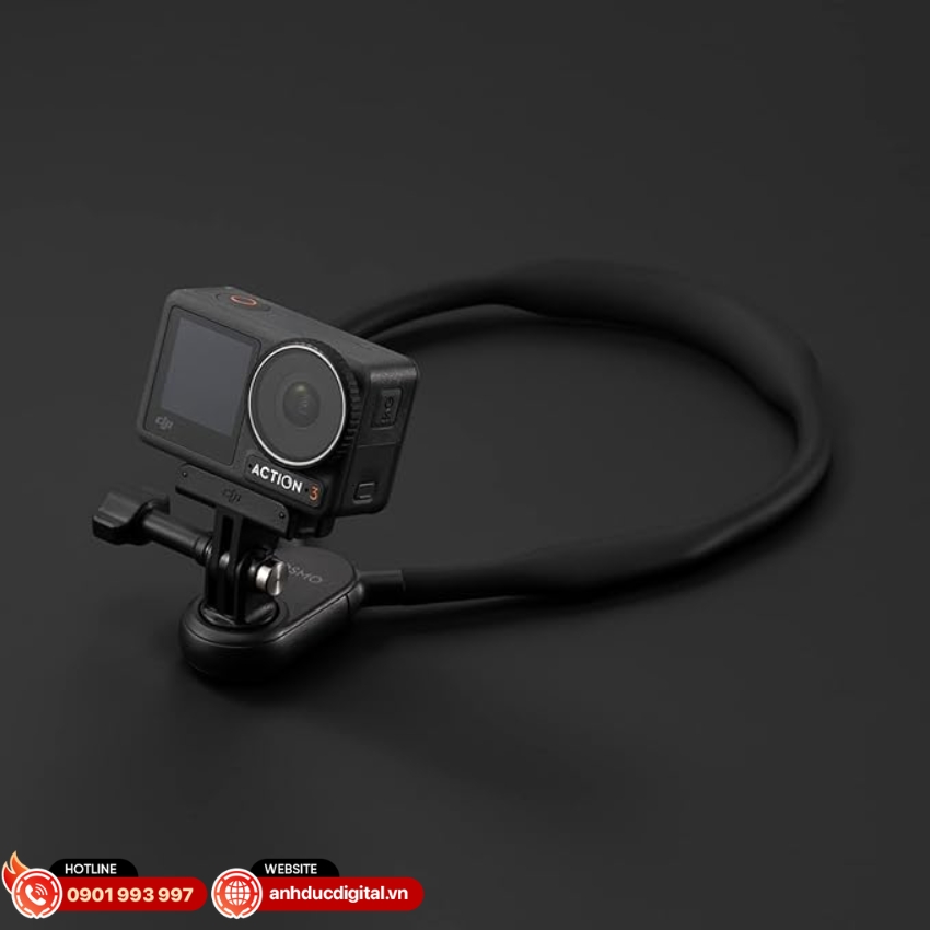 Osmo Action Hanging Neck Mount hỗ trợ nhiều dòng máy quay DJI