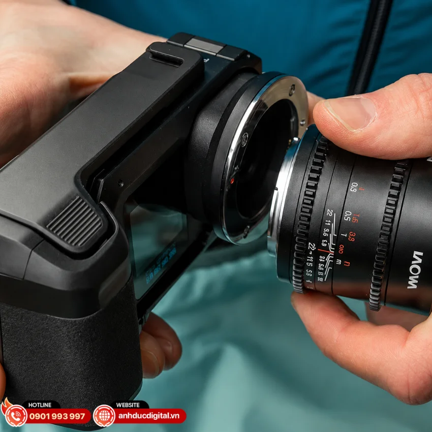 GoPro MISSION 1 PRO ILS c&oacute; hệ thống ống k&iacute;nh thay đổi được