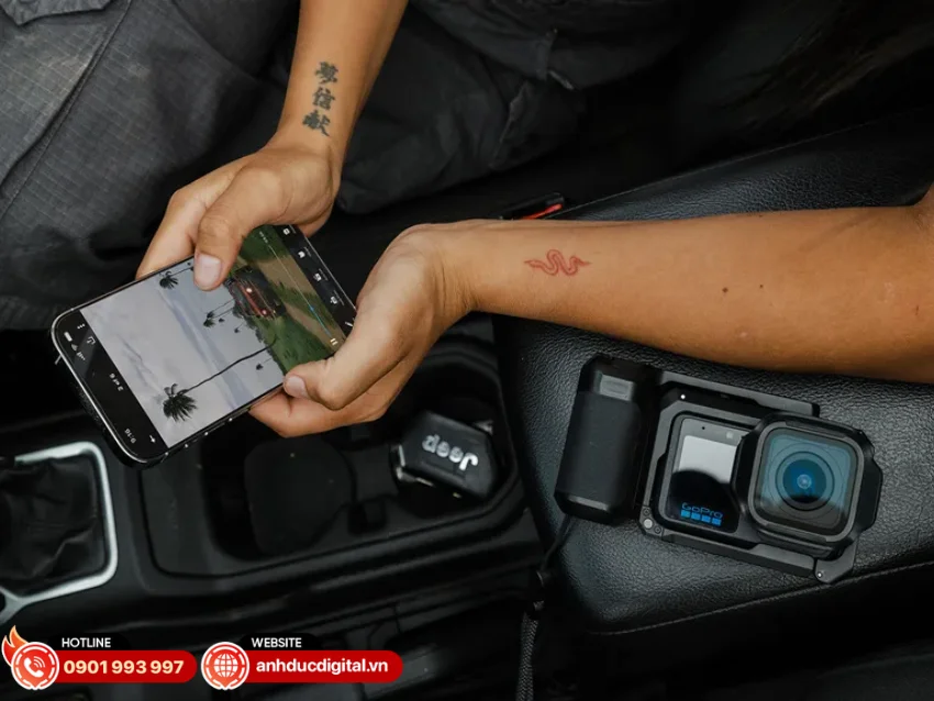 GoPro MISSION 1 Pro được trang bị Wi-Fi 6 v&agrave; Bluetooth 5.3