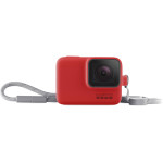 Gopro Sleeve + Lanyard for HERO 5/ HERO 6/ HERO 7 | Firecracker Red (Chính Hãng)