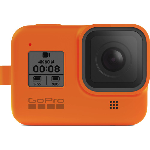 Gopro Sleeve + Lanyard for HERO 8 | Orange (Chính Hãng)