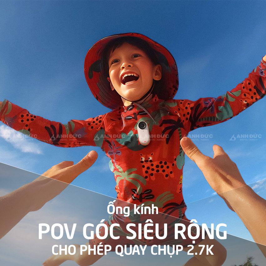 Insta360 GO 3 - Góc quay siêu rộng