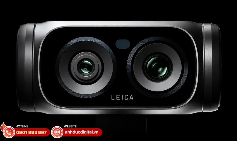 Insta360 Luna Ultra được trang bị hệ thống camera k&eacute;p cao cấp gồm cảm biến 1&rdquo; CMOS v&agrave; 1/1.3&rdquo; CMOS