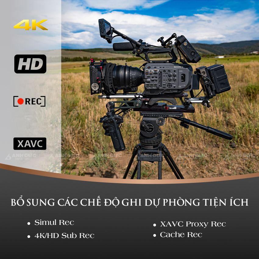 PXW-FX9V - Chế độ ghi dự phòng