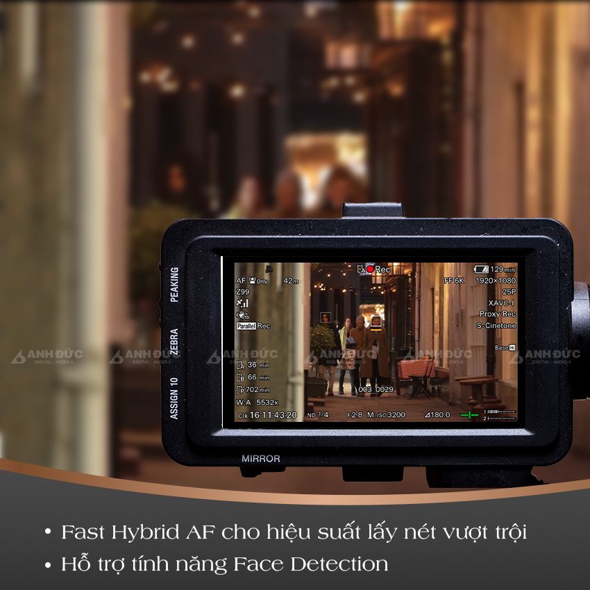 PXW-FX9V - Lấy nét