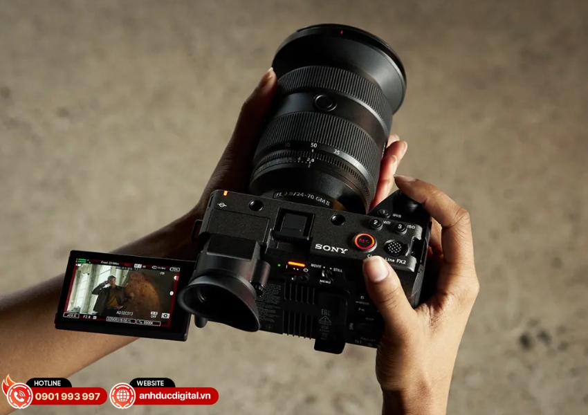 hệ thống lấy nét thông minh trên máy quay phim Sony FX2