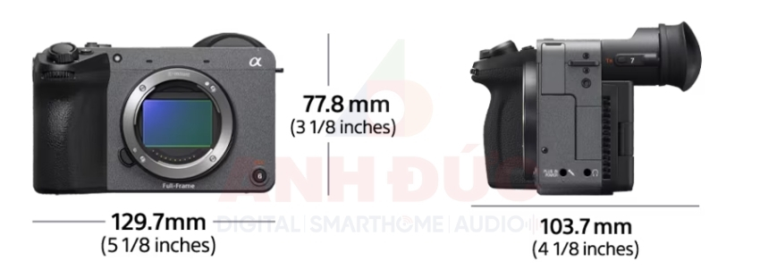 tính năng mới trên máy Sony Cinema Line FX2