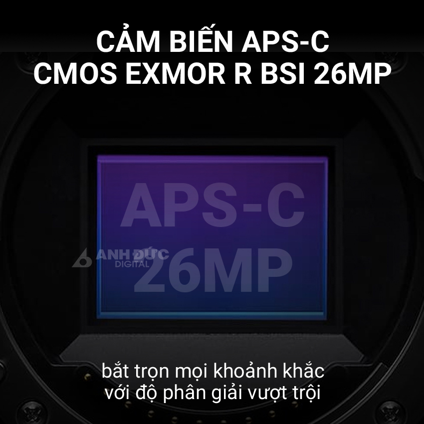 Cảm biến APS-C 26MP