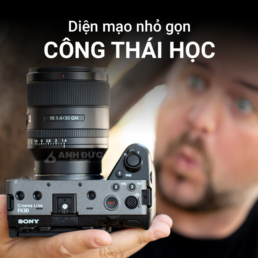 Thiết kế của Sony FX30