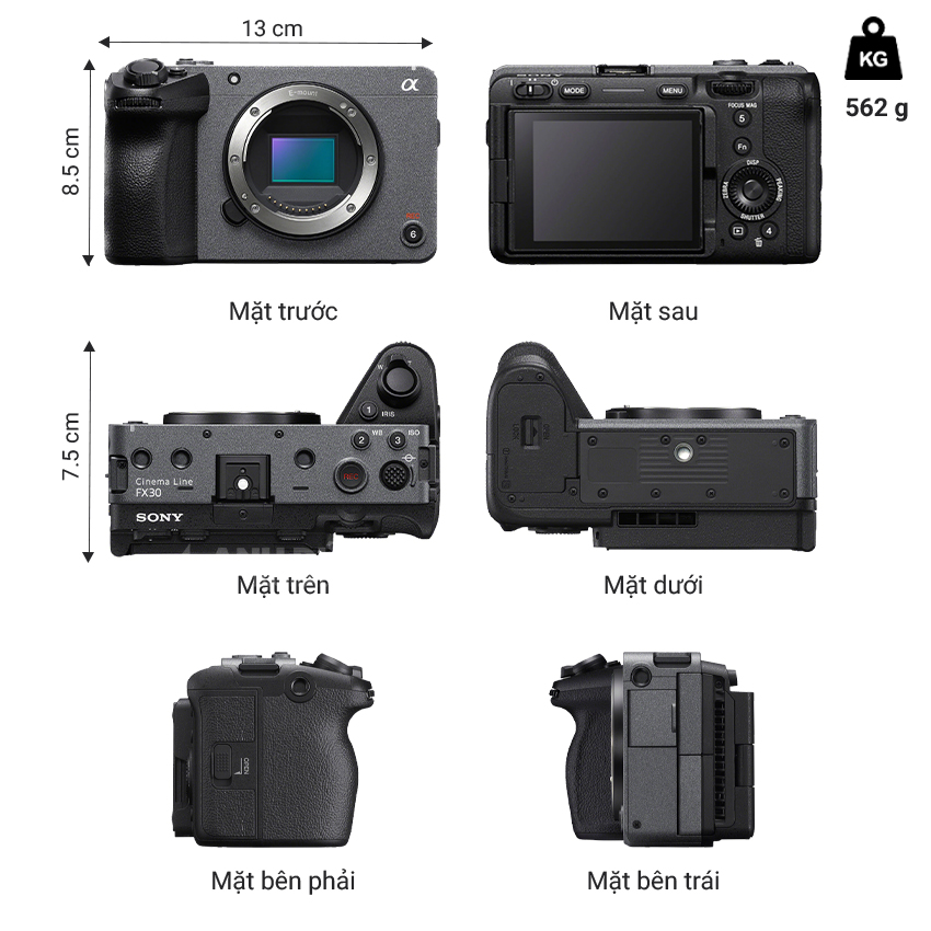 Tổng quan về Sony FX30