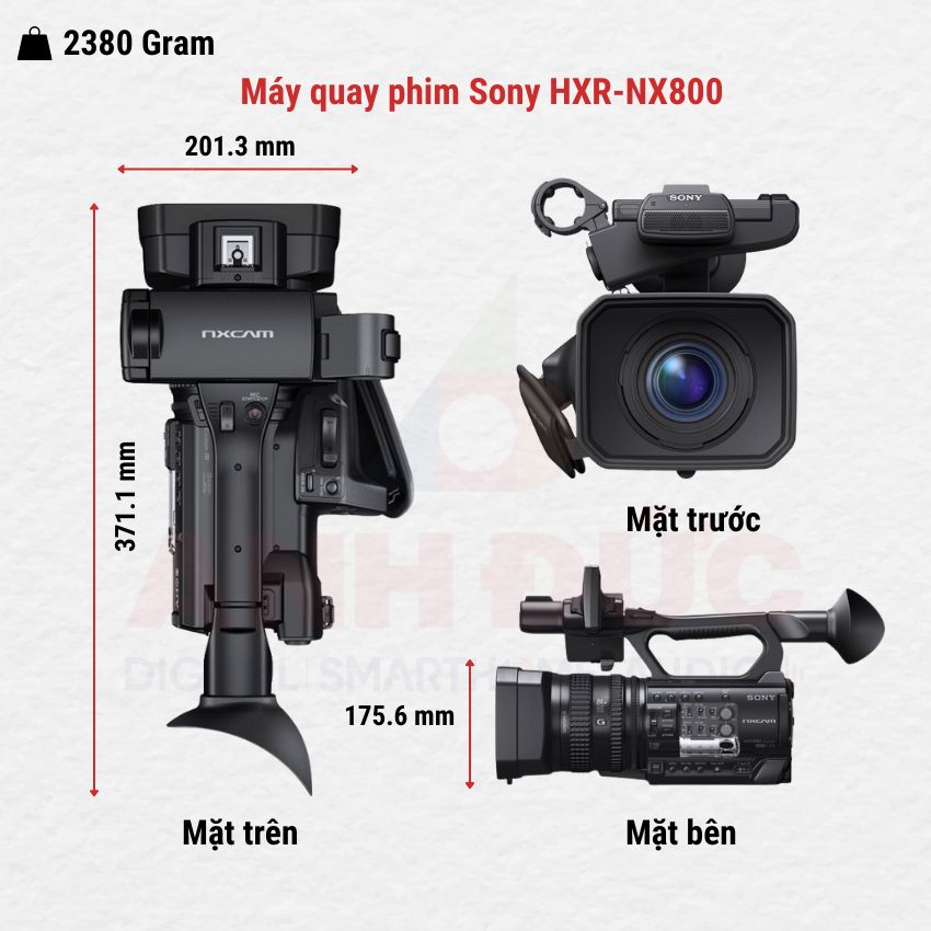 Máy quay phim Sony HXR-NX800 (Chính hãng)