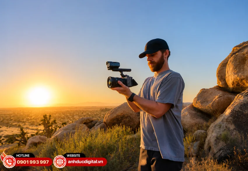 Sony FX5 được đ&aacute;nh gi&aacute; l&agrave; mẫu m&aacute;y quay c&acirc;n bằng giữa hiệu năng chuy&ecirc;n nghiệp v&agrave; khả năng di động