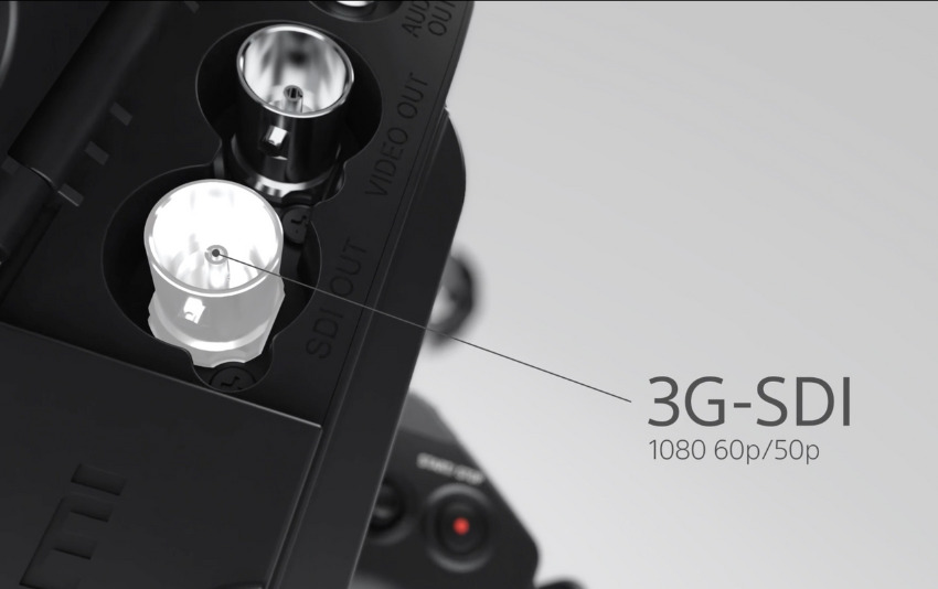 Sony HXR-NX5R kết nối đa dạng