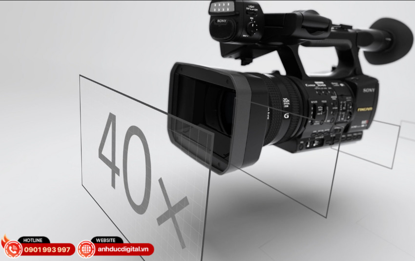 Máy quay Sony NX5R zoom quang học 40x