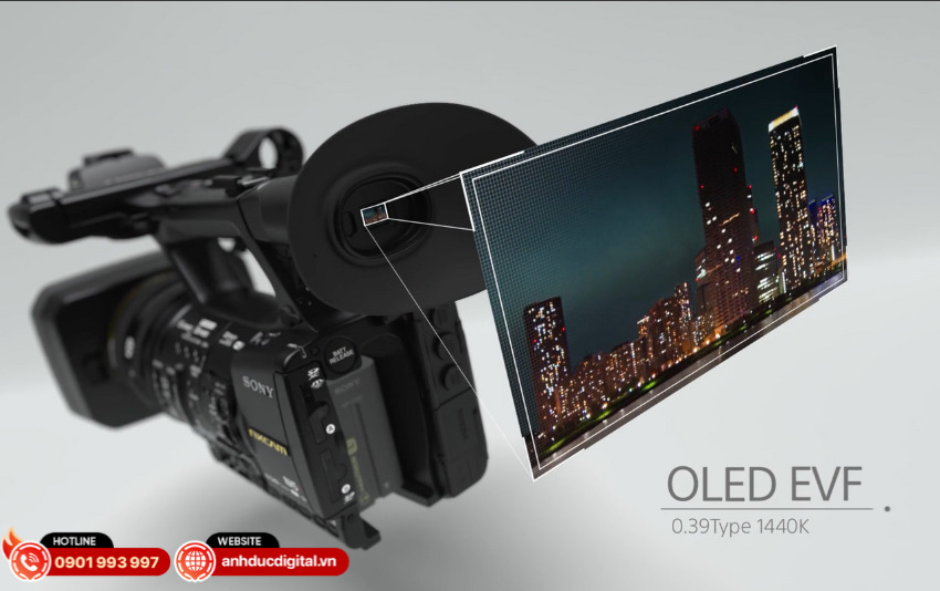 Máy quay HXR-NX5R tích hợp đa góc quay