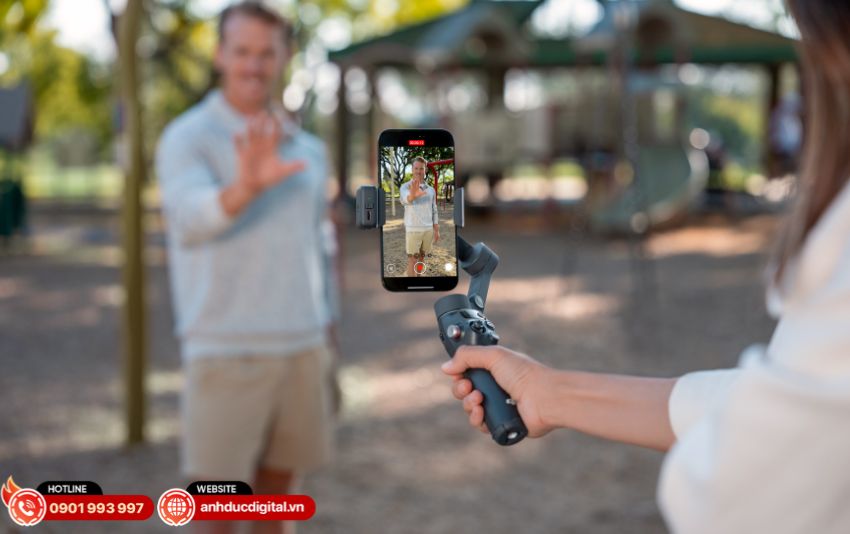 Công nghệ chống rung 3 trục trên DJI Osmo Mobile 8