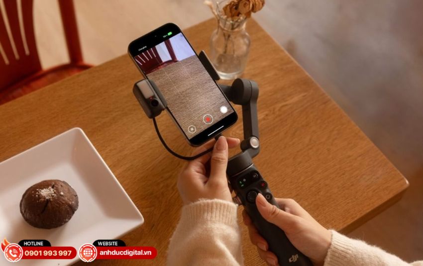 Các chế độ quay nâng cao và hiệu ứng sáng tạo của Osmo Mobile 8