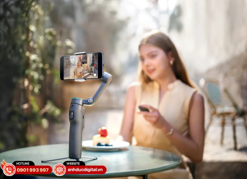 DJI Osmo Mobile 8P mang đến nhiều chế độ quay s&aacute;ng tạo