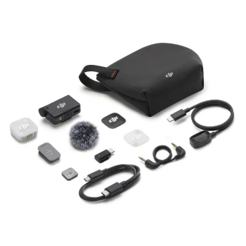 DJI Mic Mini 2 | 1 TX + 1 RX | Glaze White (Chính hãng)