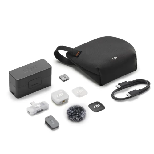 DJI Mic Mini 2 | 1 TX + 1 Mobile RX + Charging Case | Glaze White (Chính hãng)
