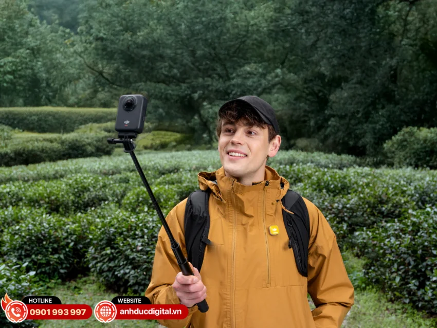 DJI Mic Mini 2S hỗ trợ nhiều chế độ xuất âm thanh gồm Mono, Stereo và Quadraphonic