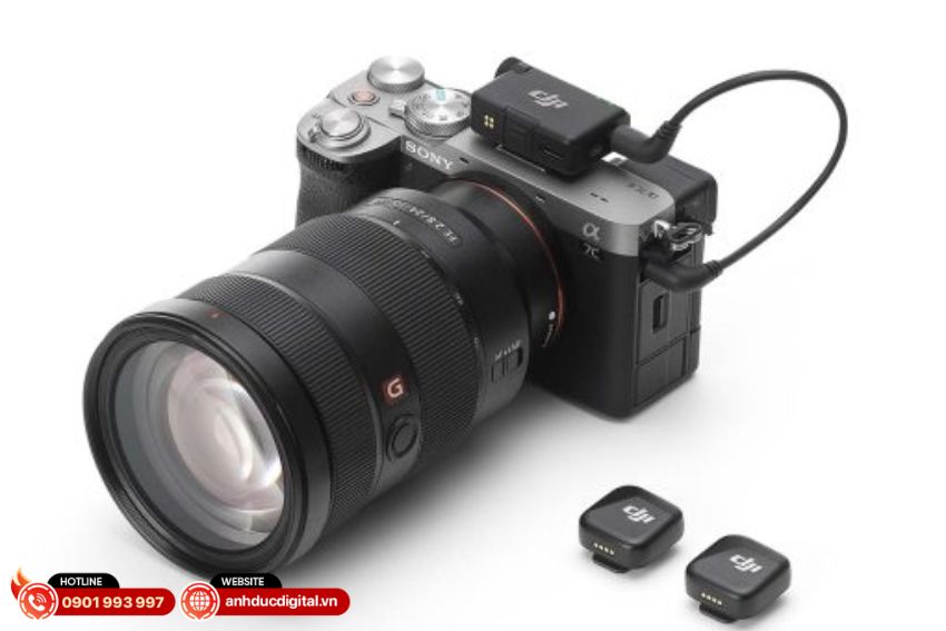 Microphone DJI Mini tích hợp trên camera